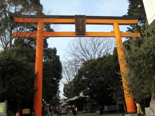氷川神社鳥居